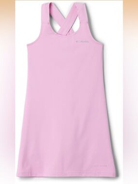 Columbia Light Pink Cross-Back Active Tank/Tennis Dress